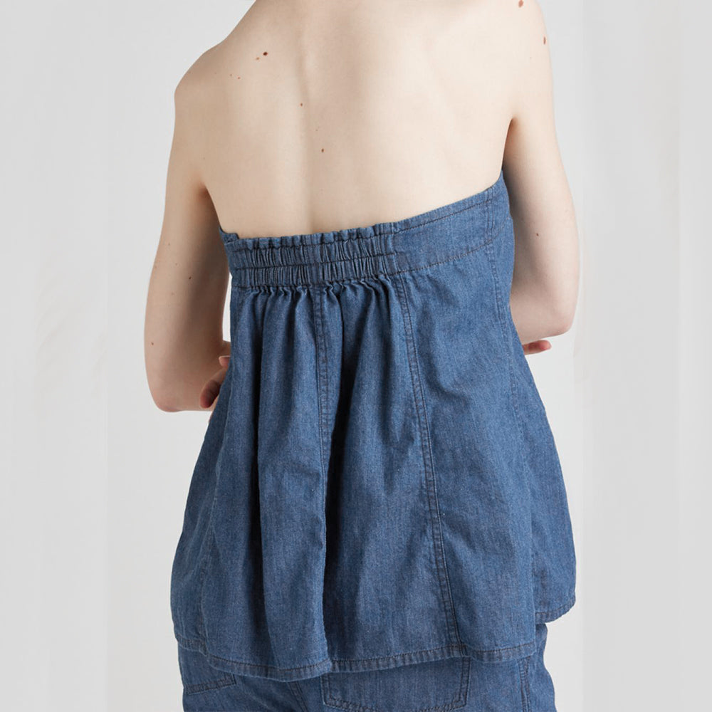 6OZ DENIM BUSTIER