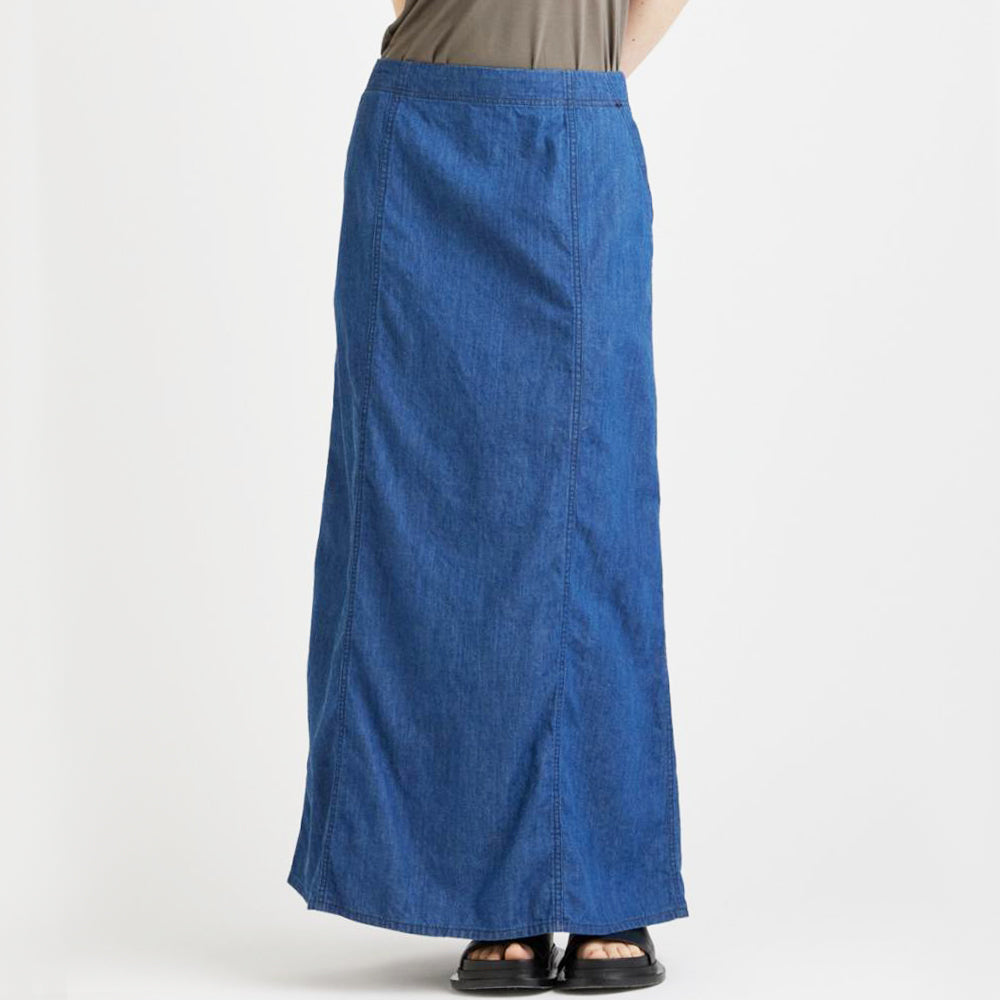 6OZ DENIM LONG SKIRT