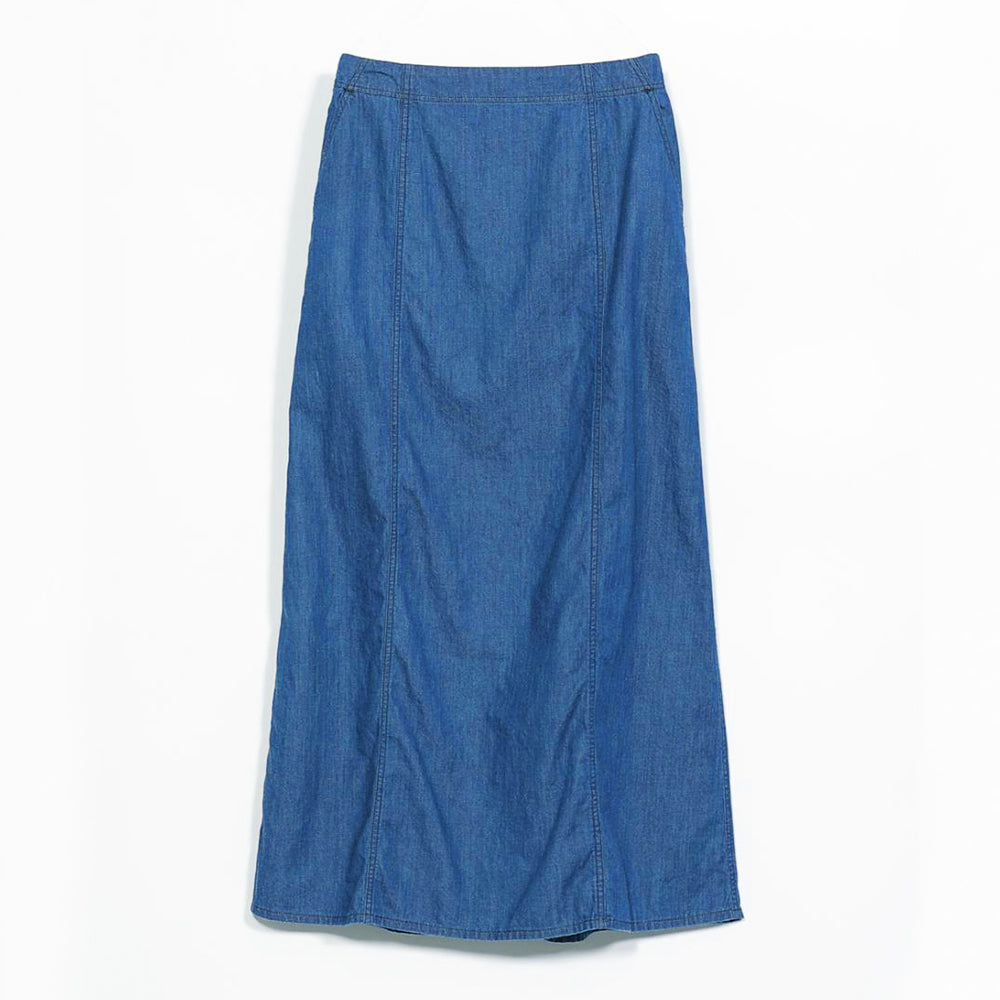 6OZ DENIM LONG SKIRT