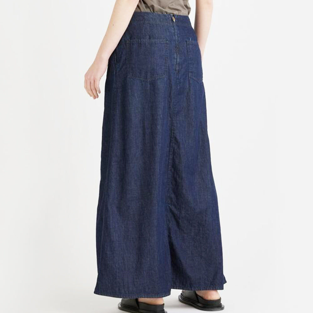 6OZ DENIM LONG SKIRT