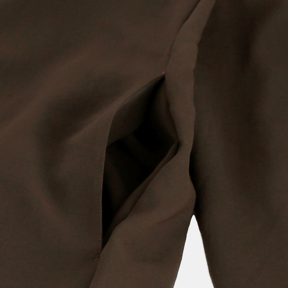 Shirt dress in dry twill washer