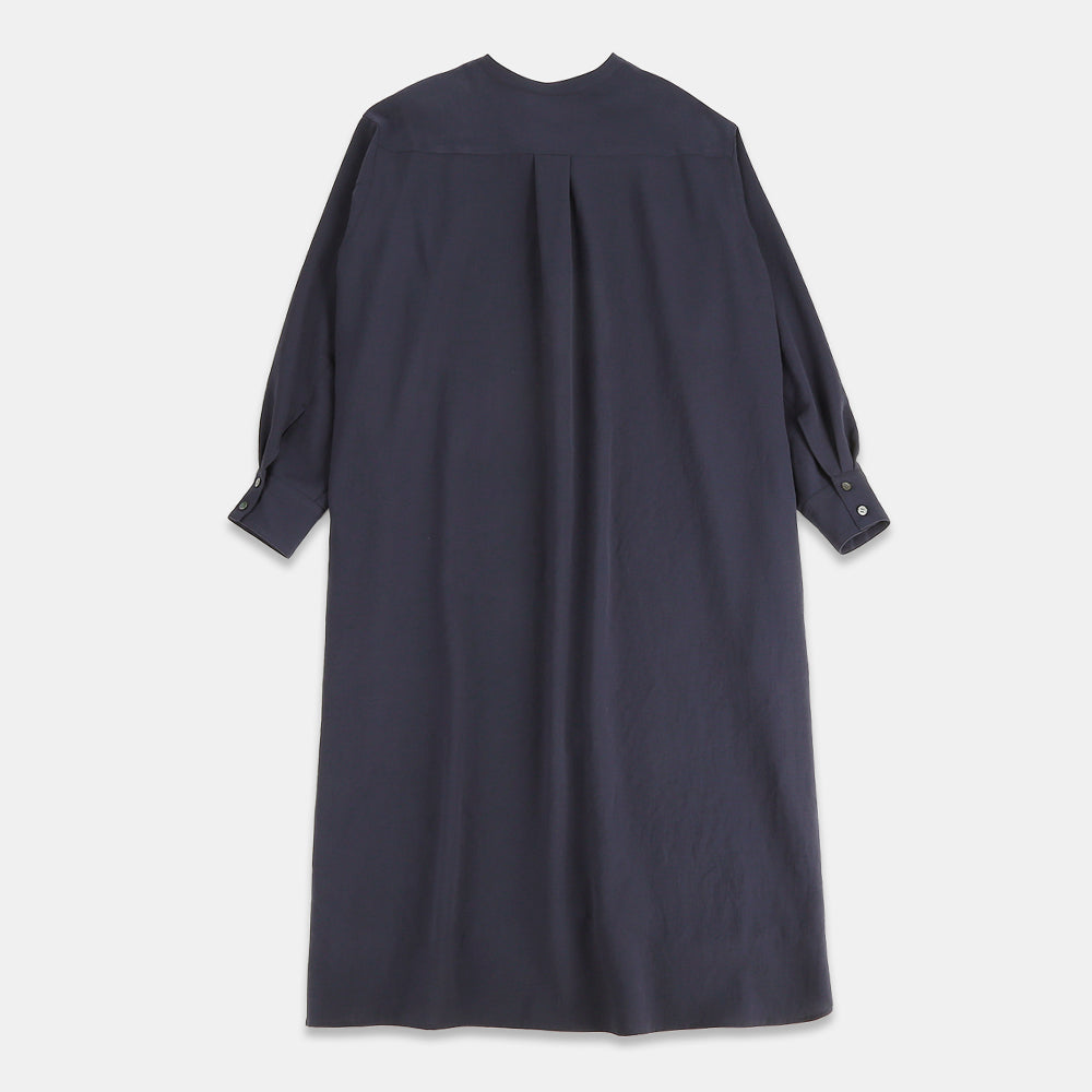 Shirt dress in dry twill washer