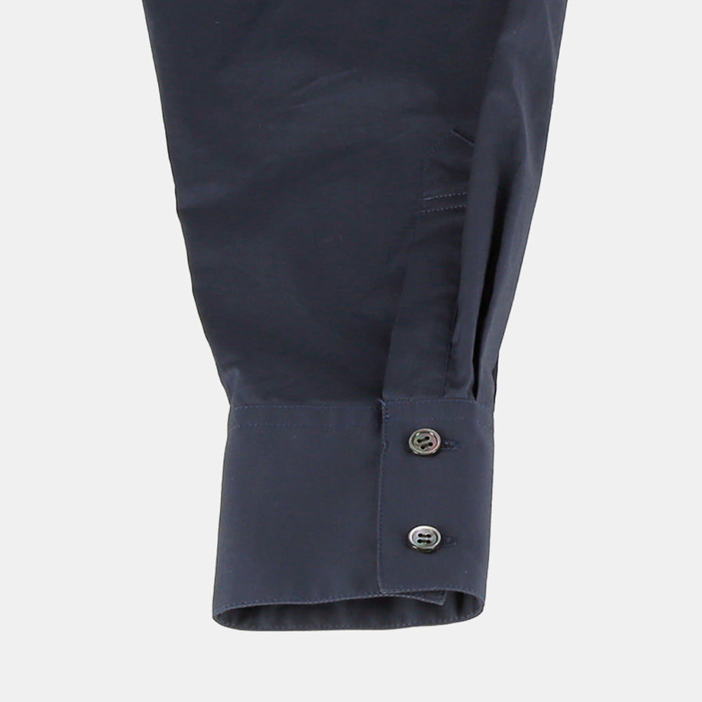 Shirt dress in dry twill washer