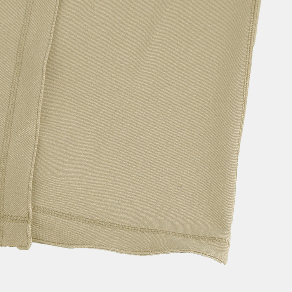 Gown coat stretch twill