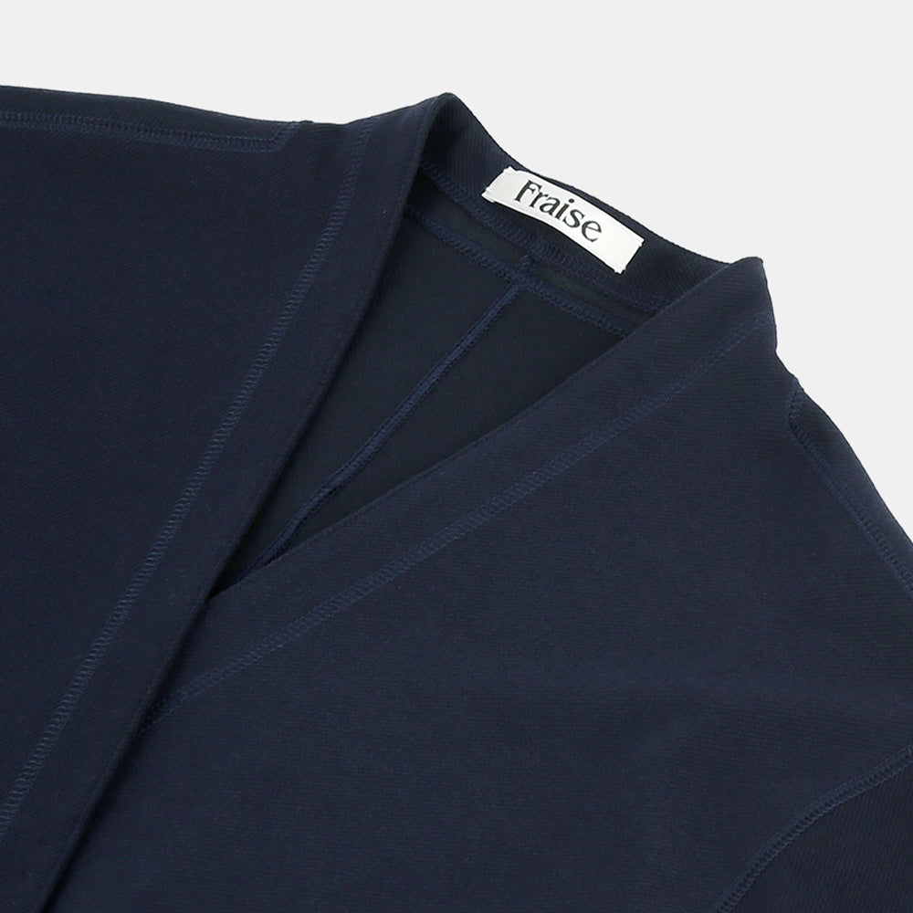 Gown coat stretch twill