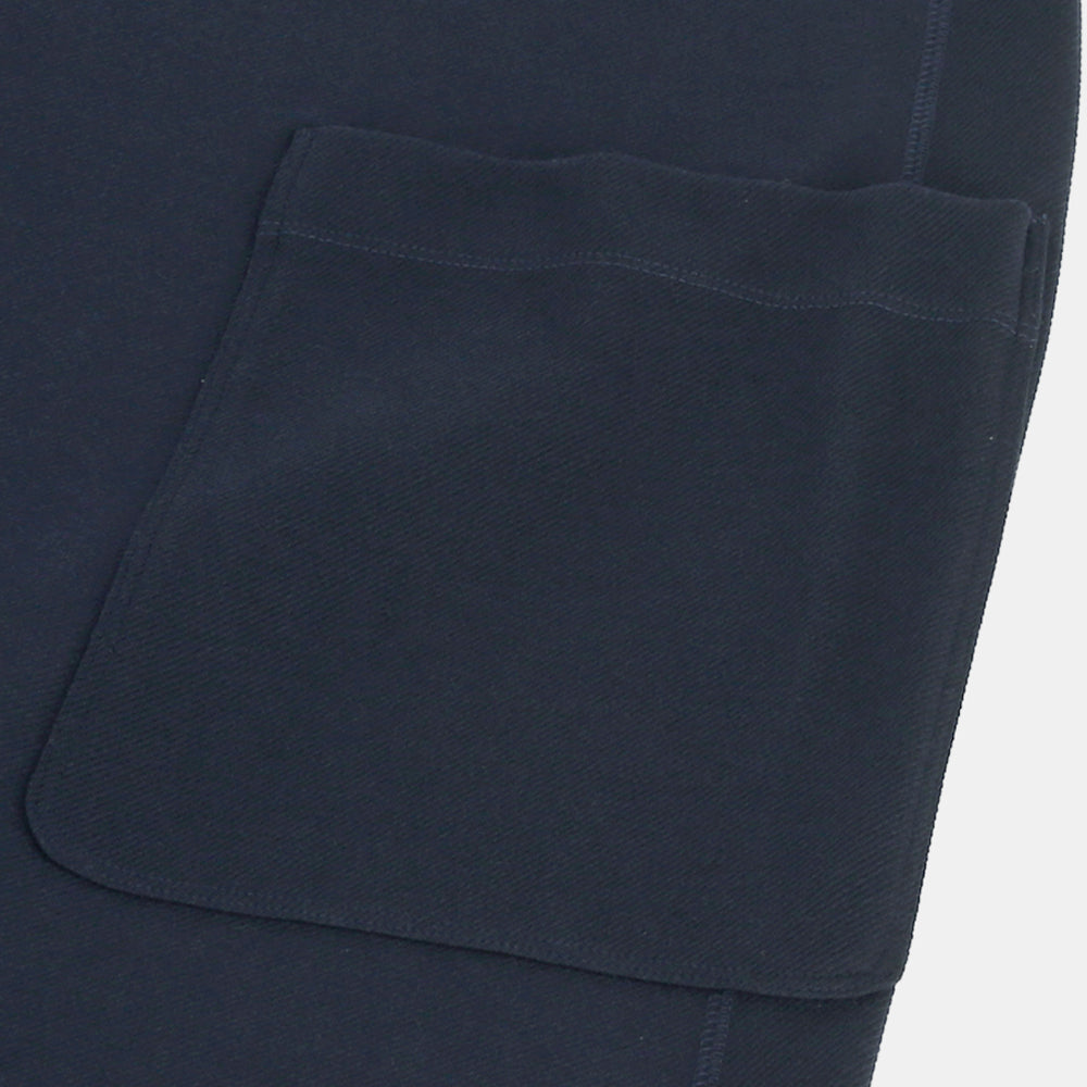 Gown coat stretch twill