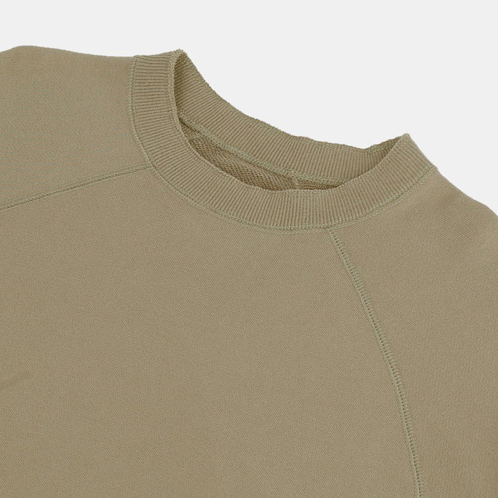 Diagonal cut sweatshirt DERABE SHAVE fleece