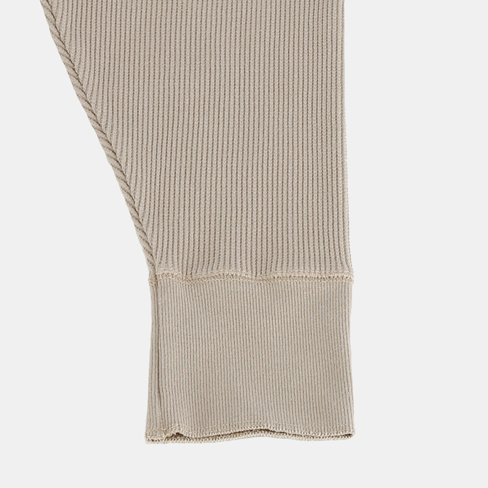 Relaxed One Piece Super Stretch Bear Waffle
